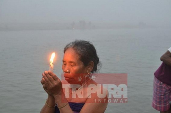 Worships, Prayers mark Makar Sankranti at Chakmaghat Worships, Prayers mark Makar Sankranti at Chakmaghat